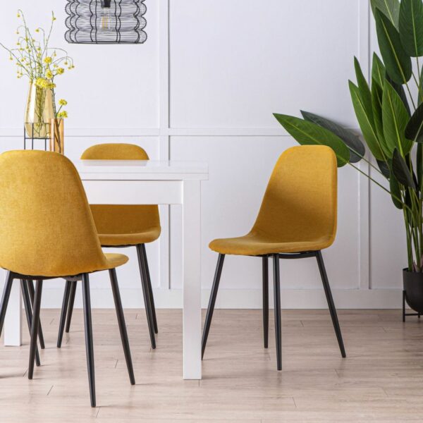 ya sea como silla de comedor o también como silla de escritorio. Sus diferentes tapizados te dan la posibilidad de combinarla con diferentes estilos.