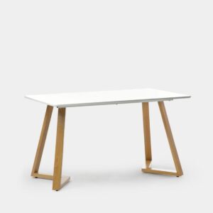 La mesa de comedor rectangular Ilean