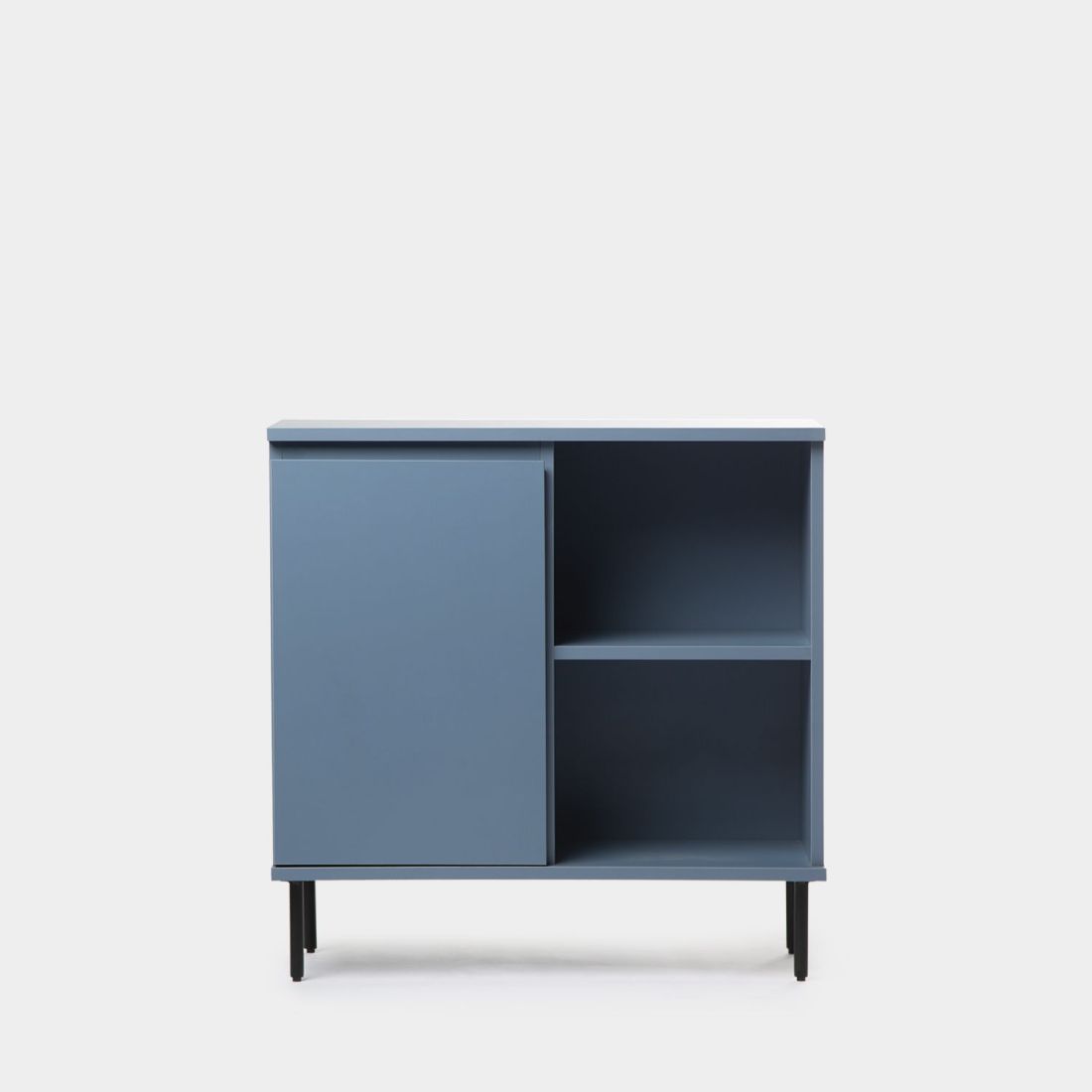 Mueble-recibidor-con-puerta-de-estilo-industrial-azul-Esben-2