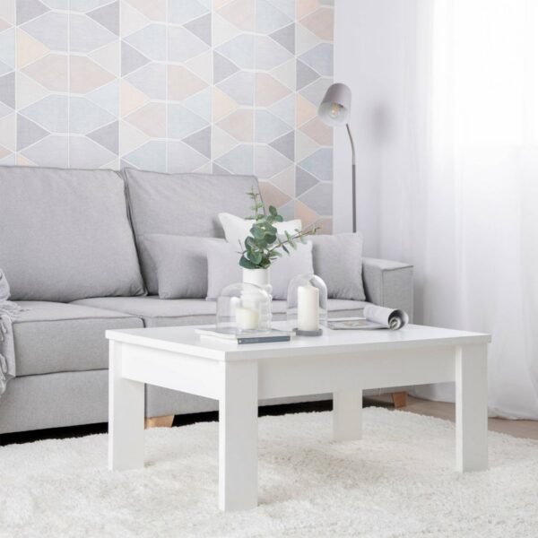 estilo contemporáneo y acabado en color blanco